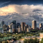 Edmonton Canada skyline